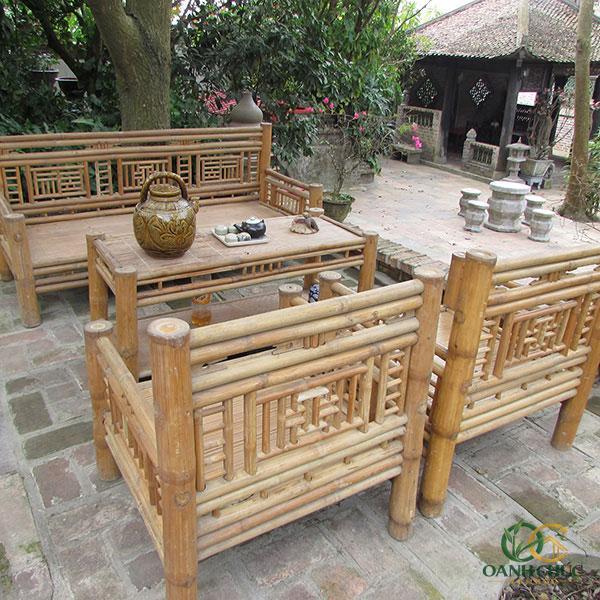 Bàn Ghế Tre - BGT02 - Ảnh 4