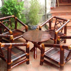 Bàn Ghế Tre - BGT01 - Ảnh 3