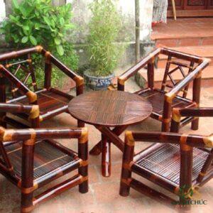 Bàn Ghế Tre - BGT01 - Ảnh 3