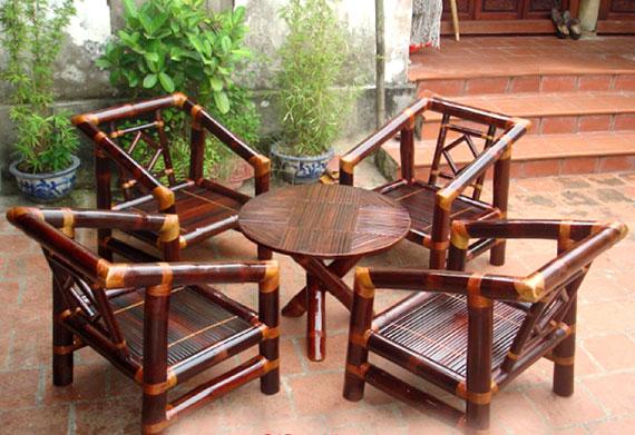 Bàn Ghế Tre - BGT01 - Ảnh 3