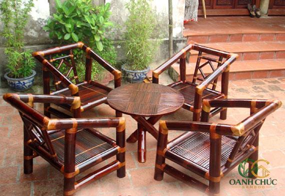 Bàn Ghế Tre - BGT01 - Ảnh 3