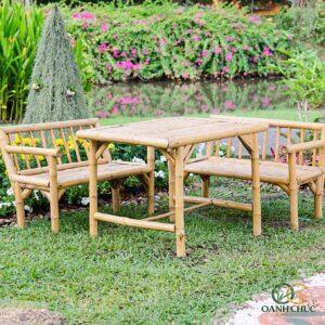 Bàn Ghế Tre - BGT02 - Ảnh 2